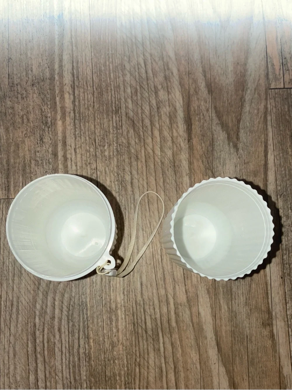 Ribbed Large Toothbrush Holder & Mouthwash Cup